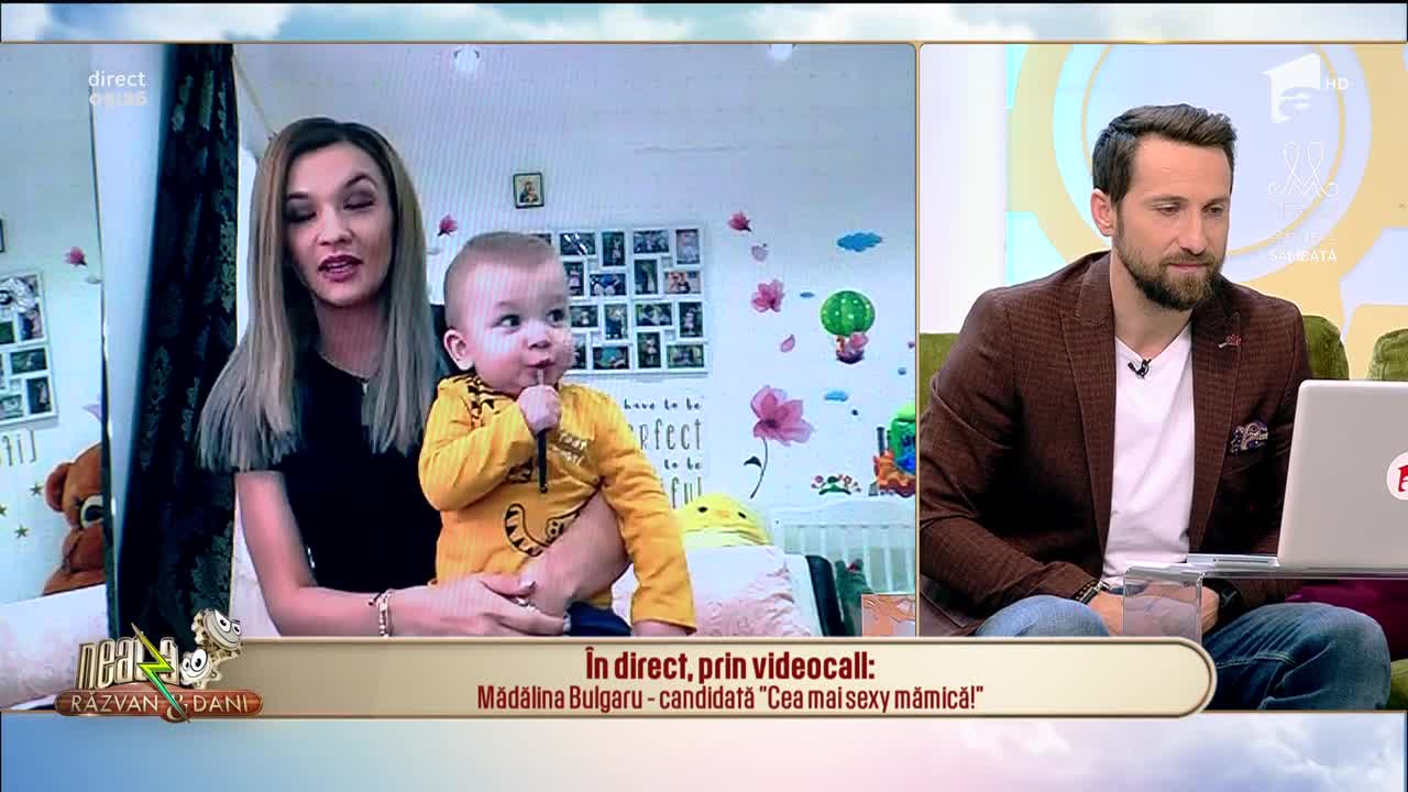 Neatza cu Răzvan și Dani caută "Cea mai sexy mămică": Mădălina Bulgaru, candidată de astăzi!