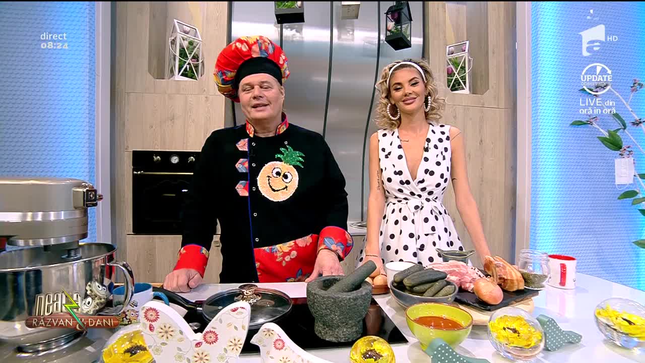 Reţeta lui Vlăduţ - Neatza cu Răzvan și Dani: Tocăniță de castraveți murați