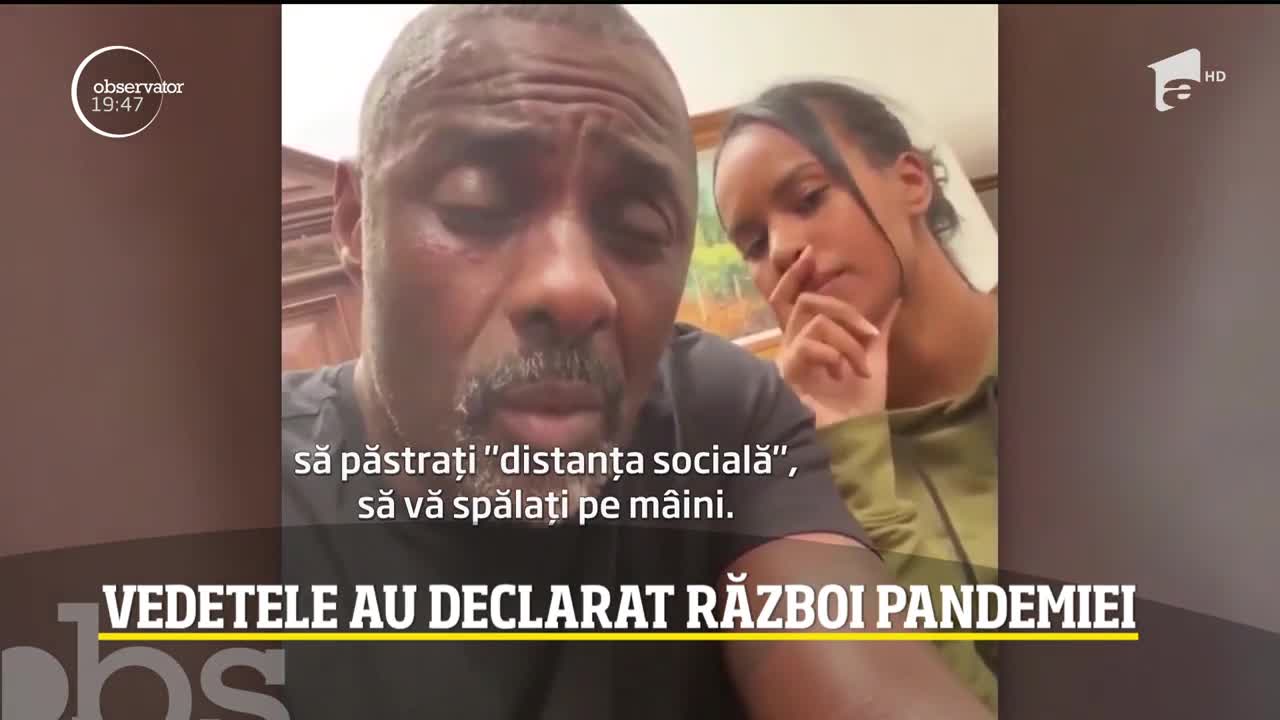 Vedetele au declarat război pandemiei