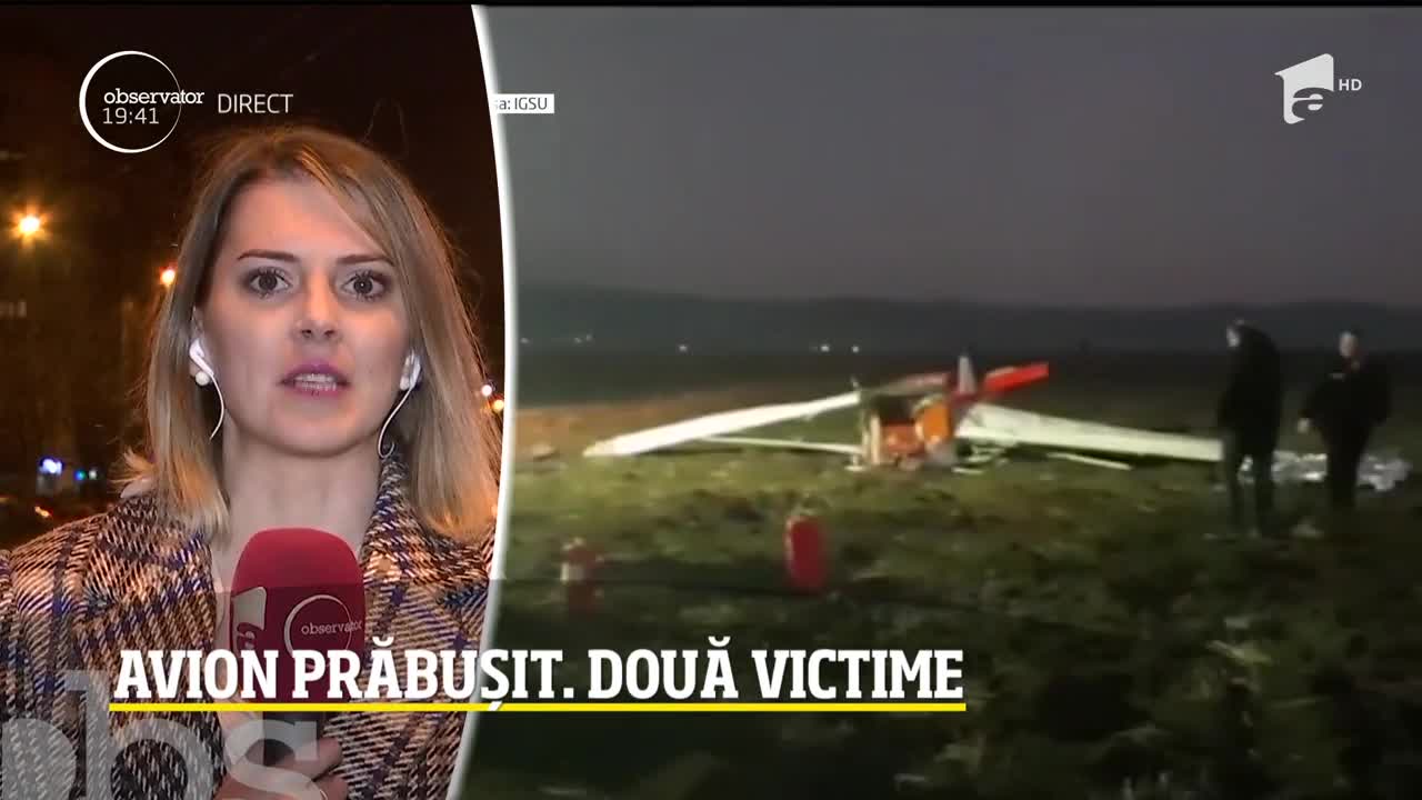 Avion prăbușit soldat cu victime, &icirc;n Arad