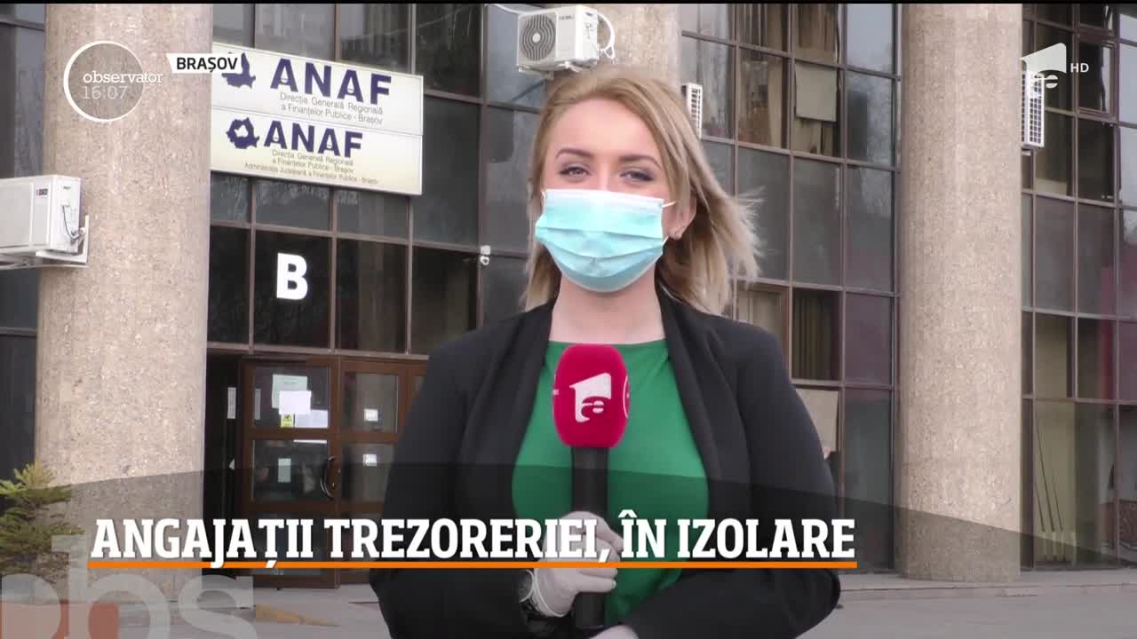 Coronavirus (Covid-19) &icirc;n Rom&acirc;nia. Angajaţii trezoreriei, &icirc;n izolare