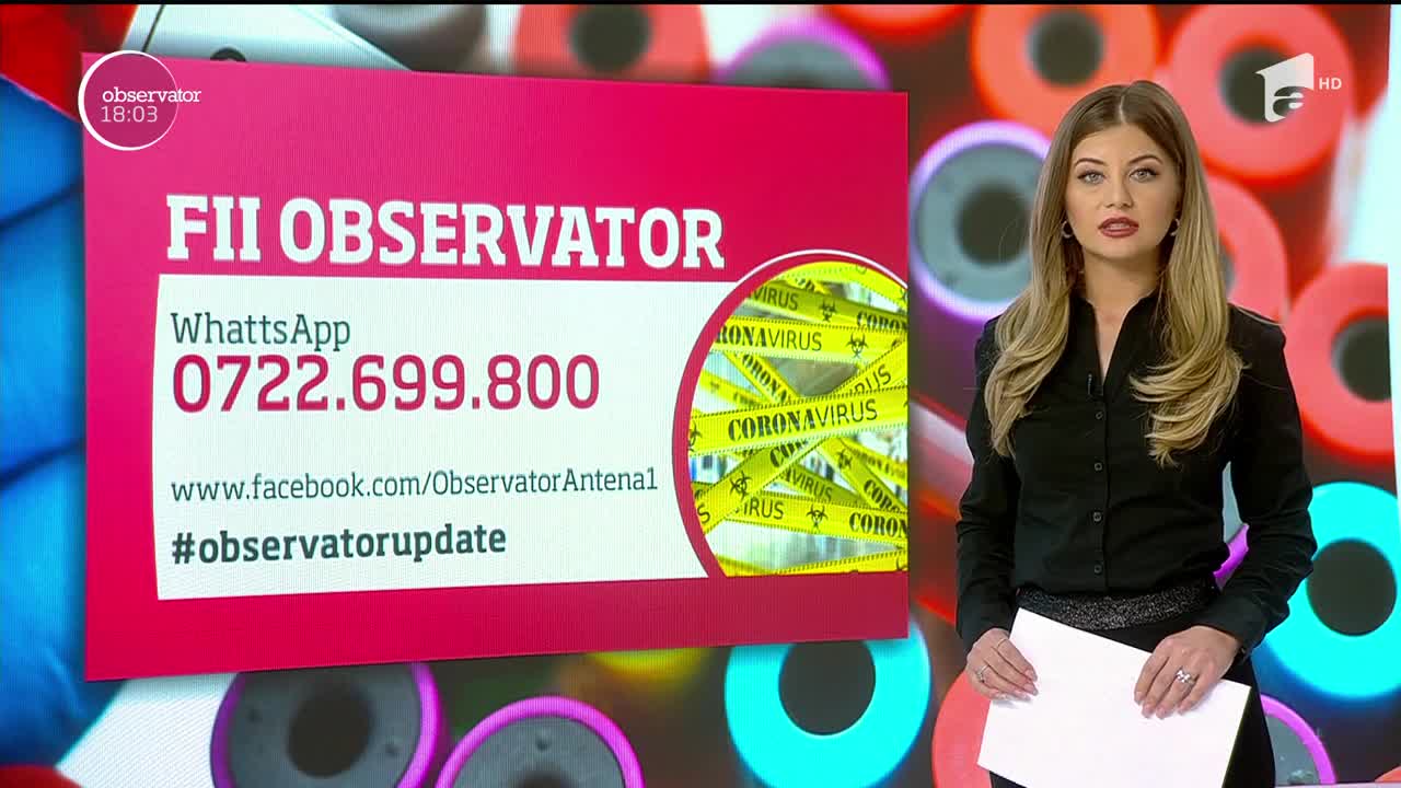 Observator Update, 19 martie, ora 18:00: Pedepse dure &icirc;n timpul stării de urgență