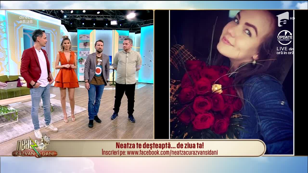 Neatza cu Răzvan și Dani te deşteaptă... de ziua ta! La mulți ani, Mihaela!