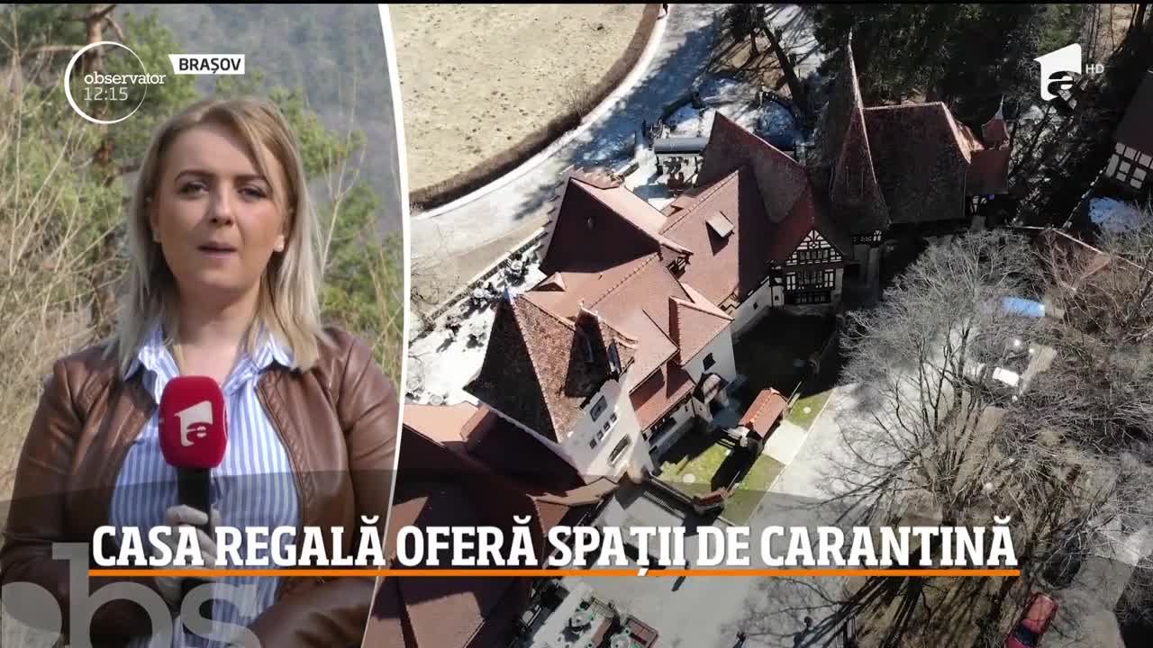 Casa Regală a Rom&acirc;niei oferă spații de carantină
