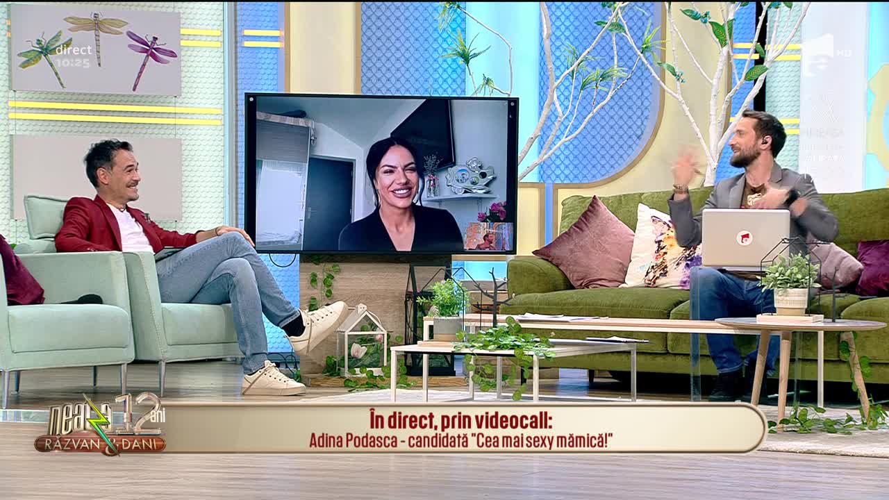 Neatza cu Răzvan și Dani caută "Cea mai sexy mămică": Adina Podasca, candidata de astăzi!