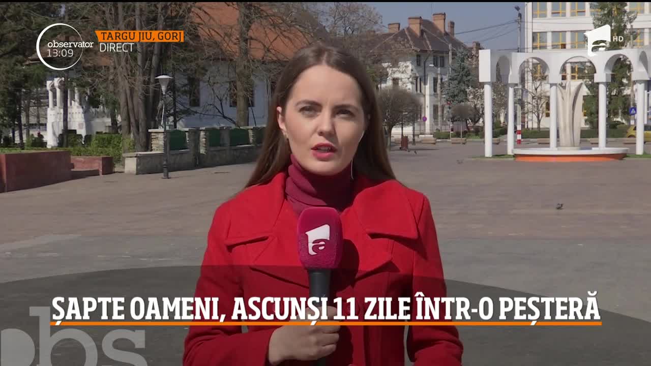 Șapte oameni, ascunși &icirc;ntr-o peșteră