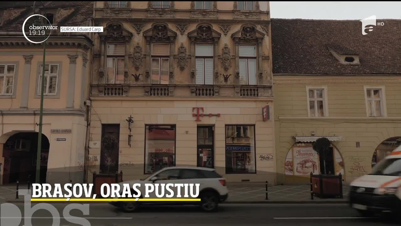Braşov, oraș pustiu