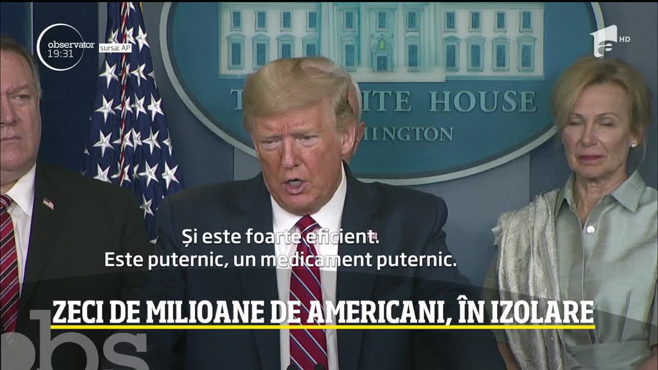 Zeci de milioane de americani, &icirc;n izolare