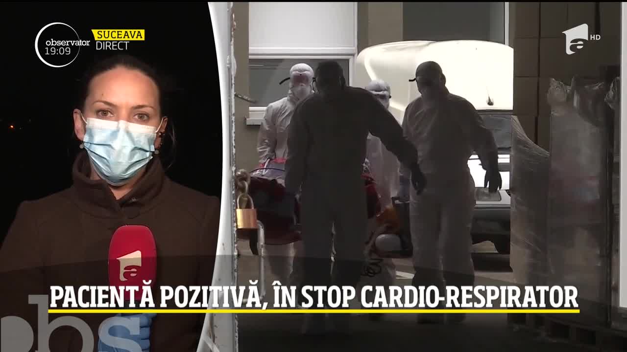 Femeie din Suceava confirmată pozitiv cu coronavirus, &icirc;n stop cardio-respirator