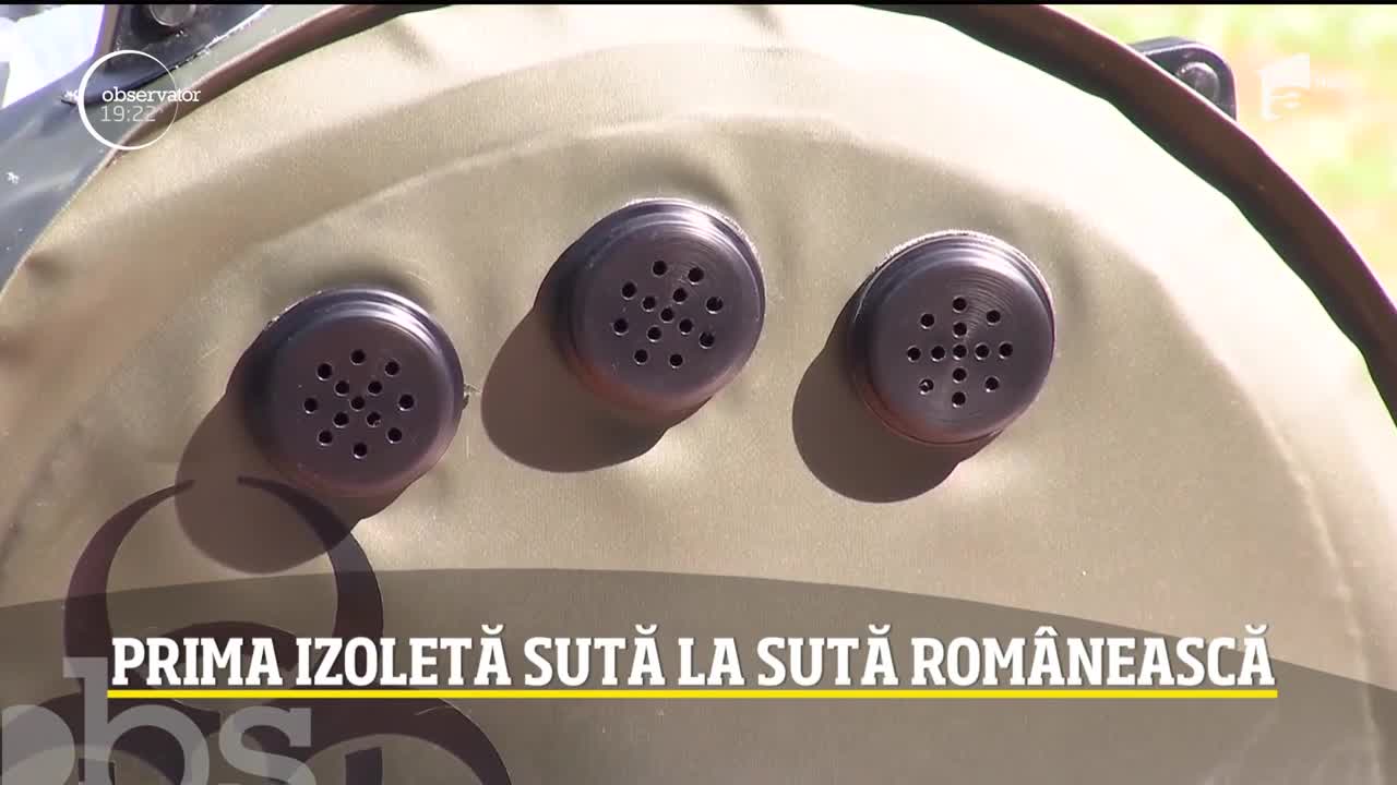 Prima izoletă sută la sută rom&acirc;nească. De săptăm&acirc;na viitoare va intra &icirc;n producţia de masă