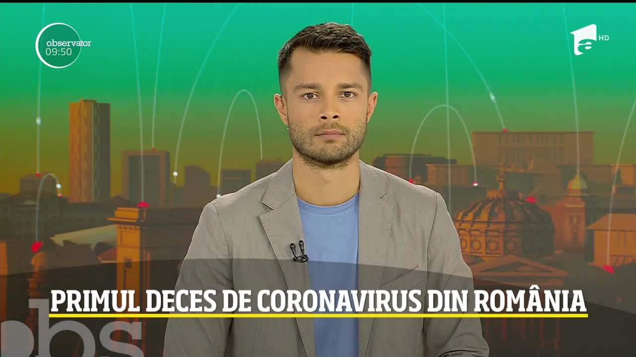 Primul deces de coronavirus din Rom&acirc;nia. Bărbatul avea și alte probleme de sănătate