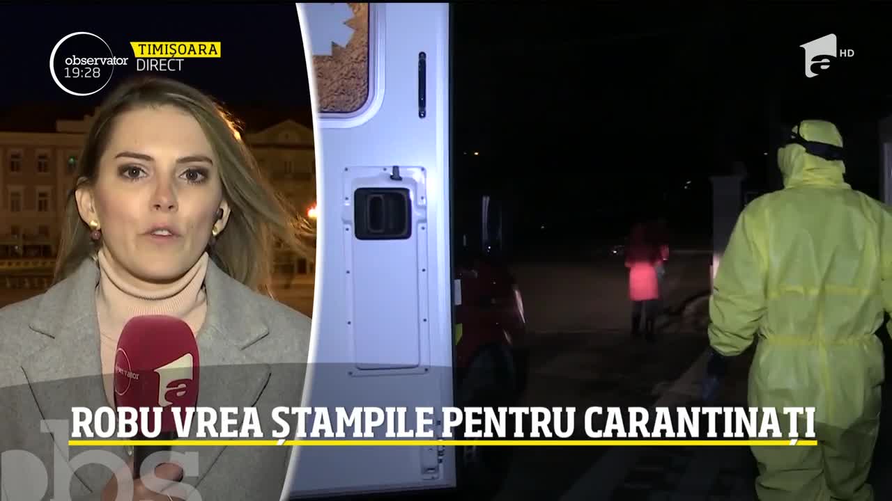 Primarul Timişoarei vrea ca persoanele &icirc;n izolare sau &icirc;n carantină să fie ştampilate pe m&acirc;ini