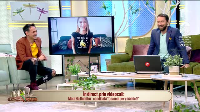 Mara Ela Dumitru, candidată la „Cea mai sexy mămică", la „Neatza cu Răzvan și Dani”. Soțul ei i-a făcut cea mai frumoasă declarație de dragoste! VIDEO
