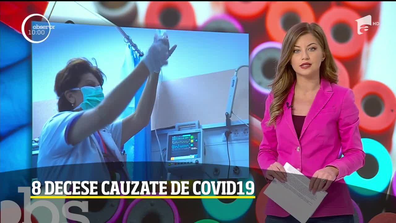 Observator Update, 24 martie, ora 10:00: Opt decese cauzate de COVID-19, &icirc;n Rom&acirc;nia