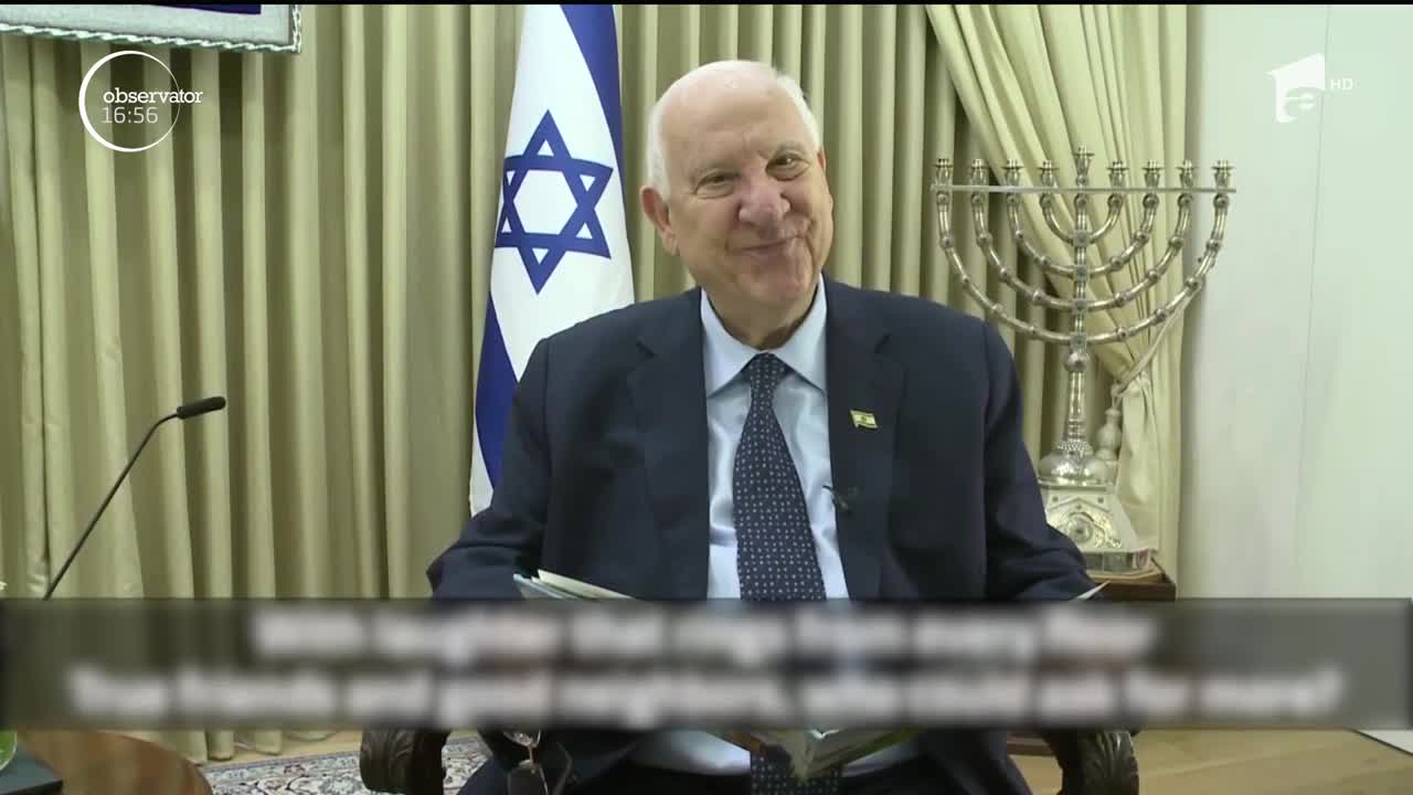 Preşedintele Israelului, Reuven Rivlin, le citește online basme copiilor aflaţi &icirc;n izolare