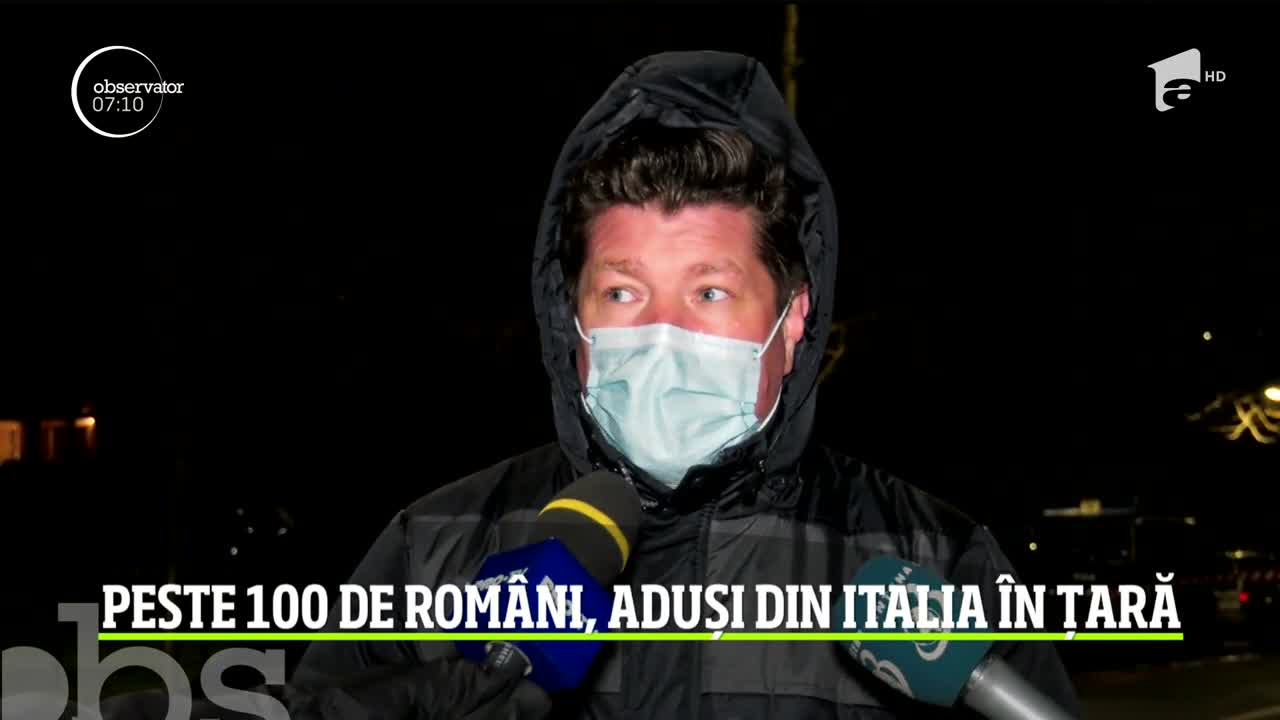 Peste 100 de rom&acirc;ni, aduși din Italia &icirc;n țară