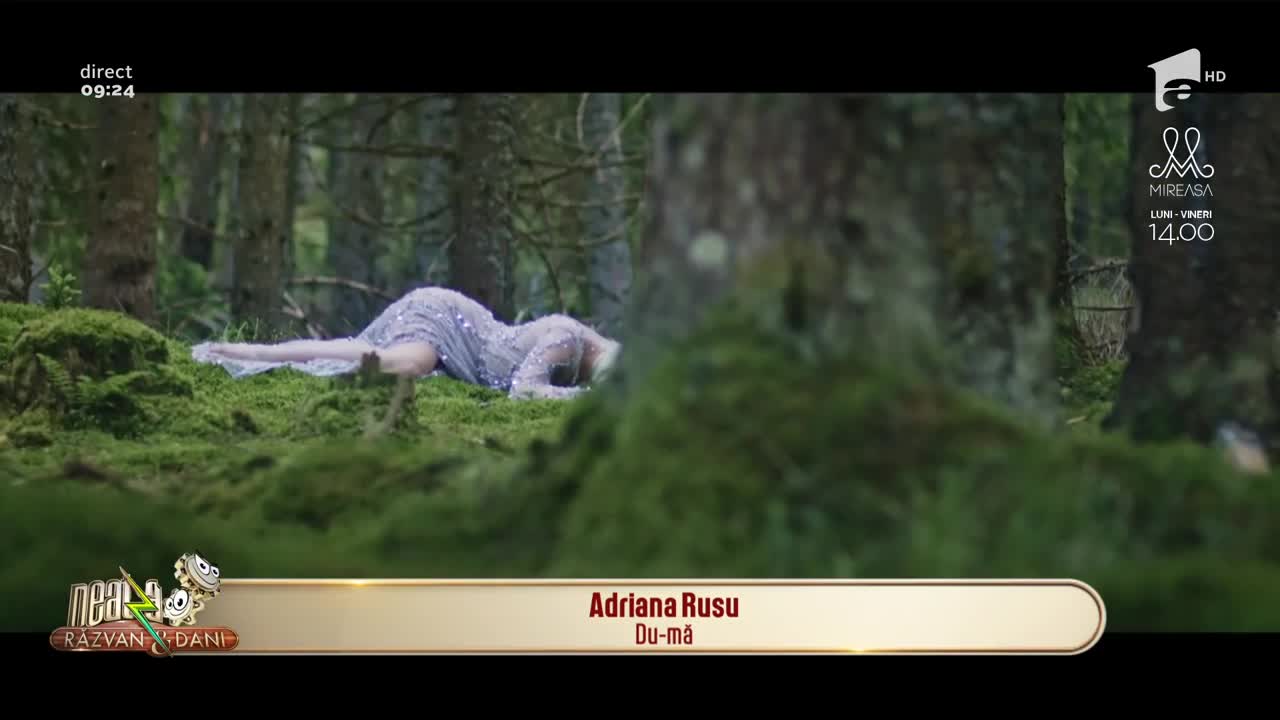 Adriana Rusu c&acirc;ntă piesa Du-mă, la Neatza cu Răzvan și Dani