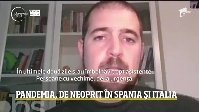 Pandemia coronavirus, de neoprit &icirc;n Spania și Italia