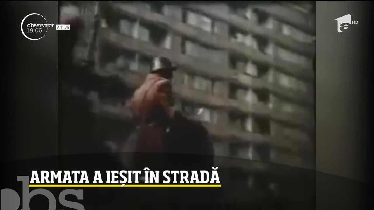 Starea de urgenţă scoate armata pe străzi. Cu armament la vedere!