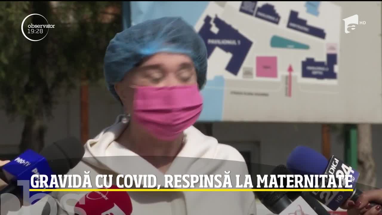 Imagini incredibile la o maternitate din Iaşi. O femeie &icirc;nsărcinată nu a fost primită să nască pentru că are coronavirus