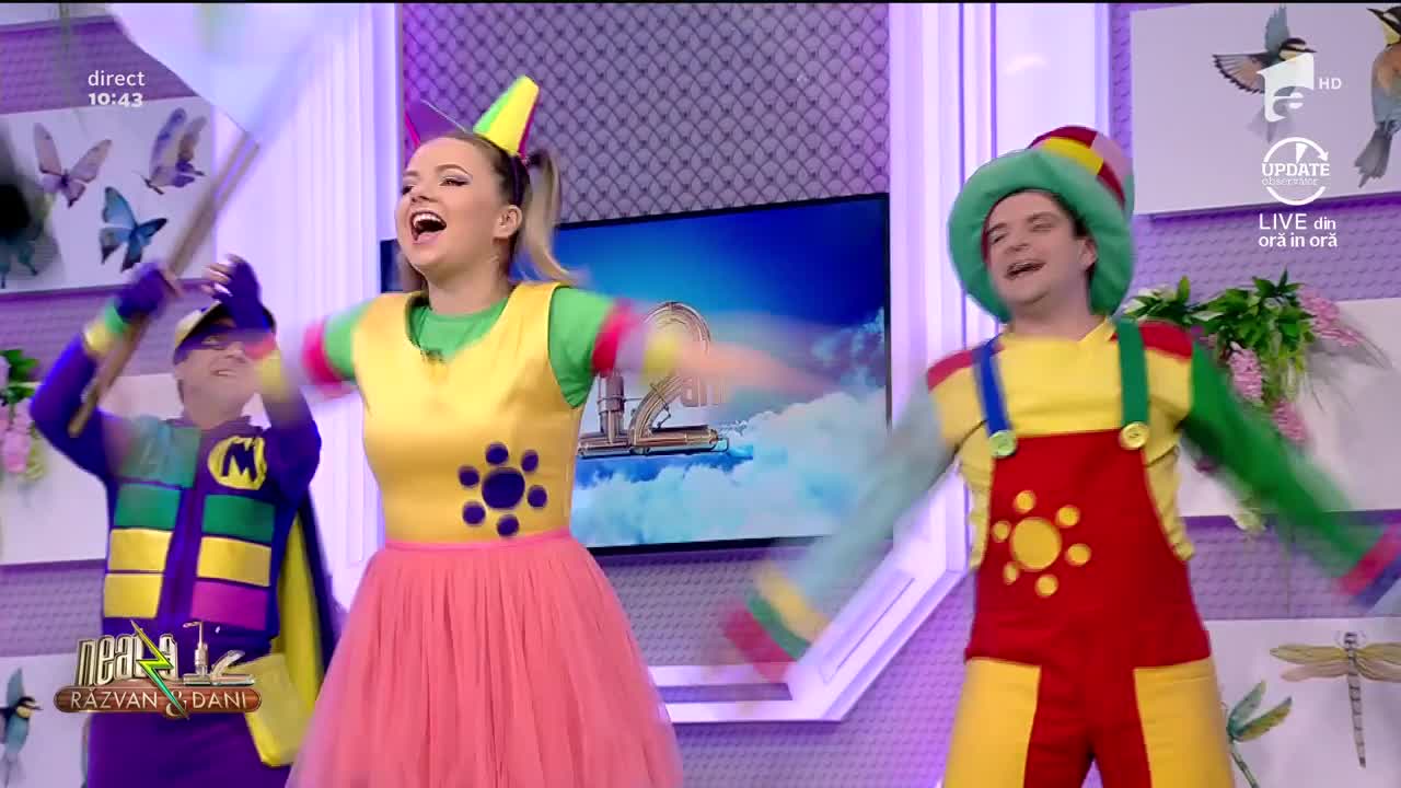 Gașca Zurli c&acirc;ntă melodia Magelan, la Neatza cu Răzvan și Dani