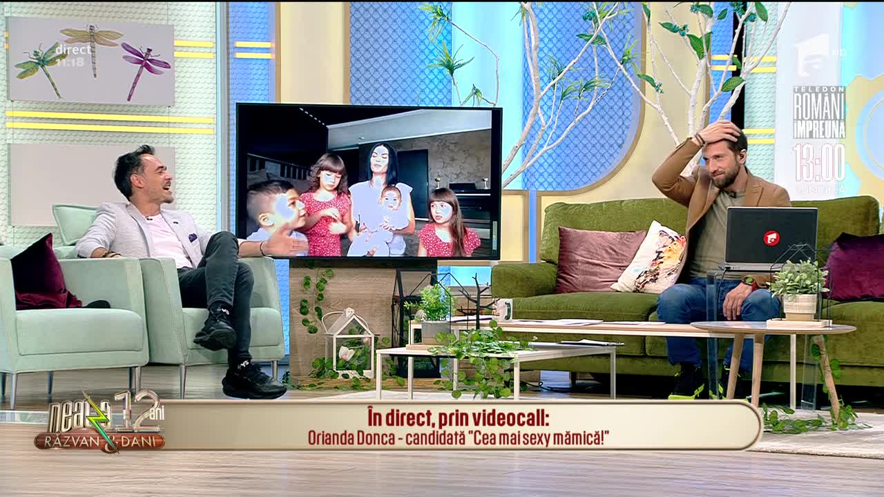 Neatza cu Răzvan și Dani caută "Cea mai sexy mămică": Orianda Donca, candidata de astăzi!