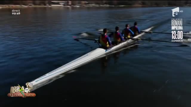 Echipa Națională de Canotaj se antrenează pe Lacul Snagov, după ce s-au &icirc;ntors din cantonamentul din Italia