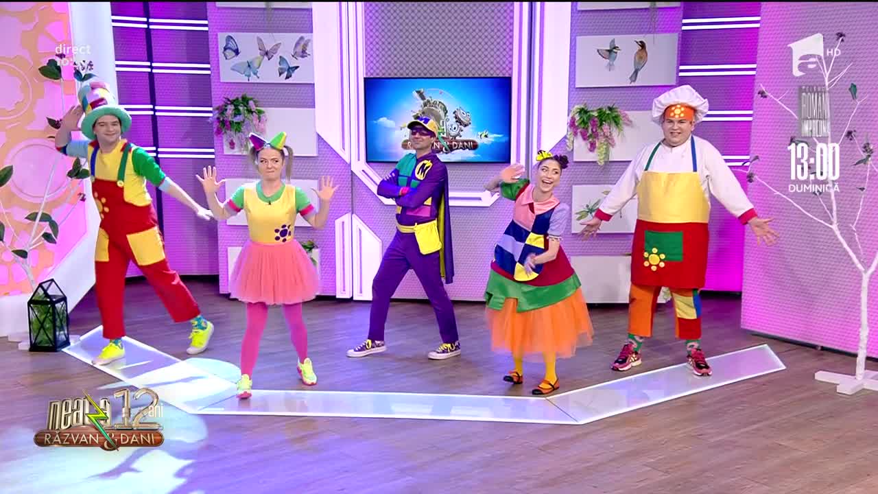 Gașca Zurli c&acirc;ntă piesa Eu sunt Zurli, la Neatza cu Răzvan și Dani