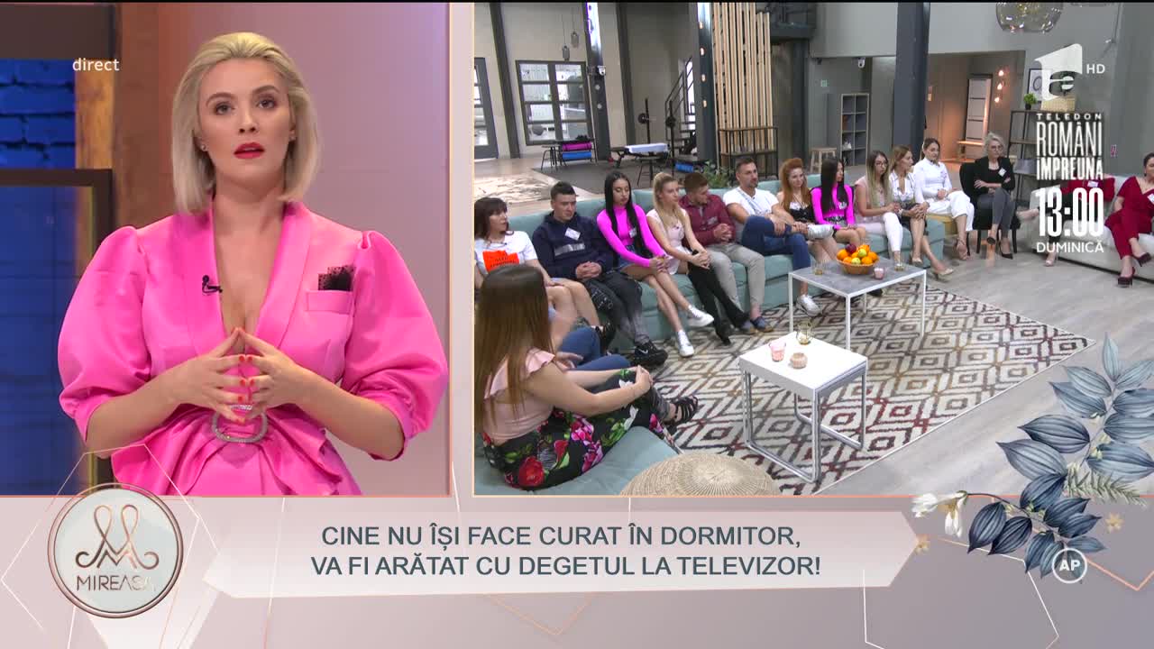 Cine nu &icirc;și face curat &icirc;n dormitor, va fi arătat cu degetul la televizor!