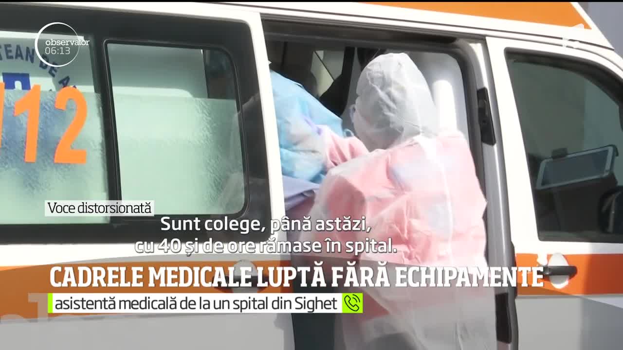Cadrele medicale luptă fără echipamente de protecție