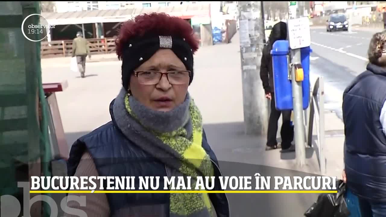 Bucureştenii nu mai au voie &icirc;n parcuri