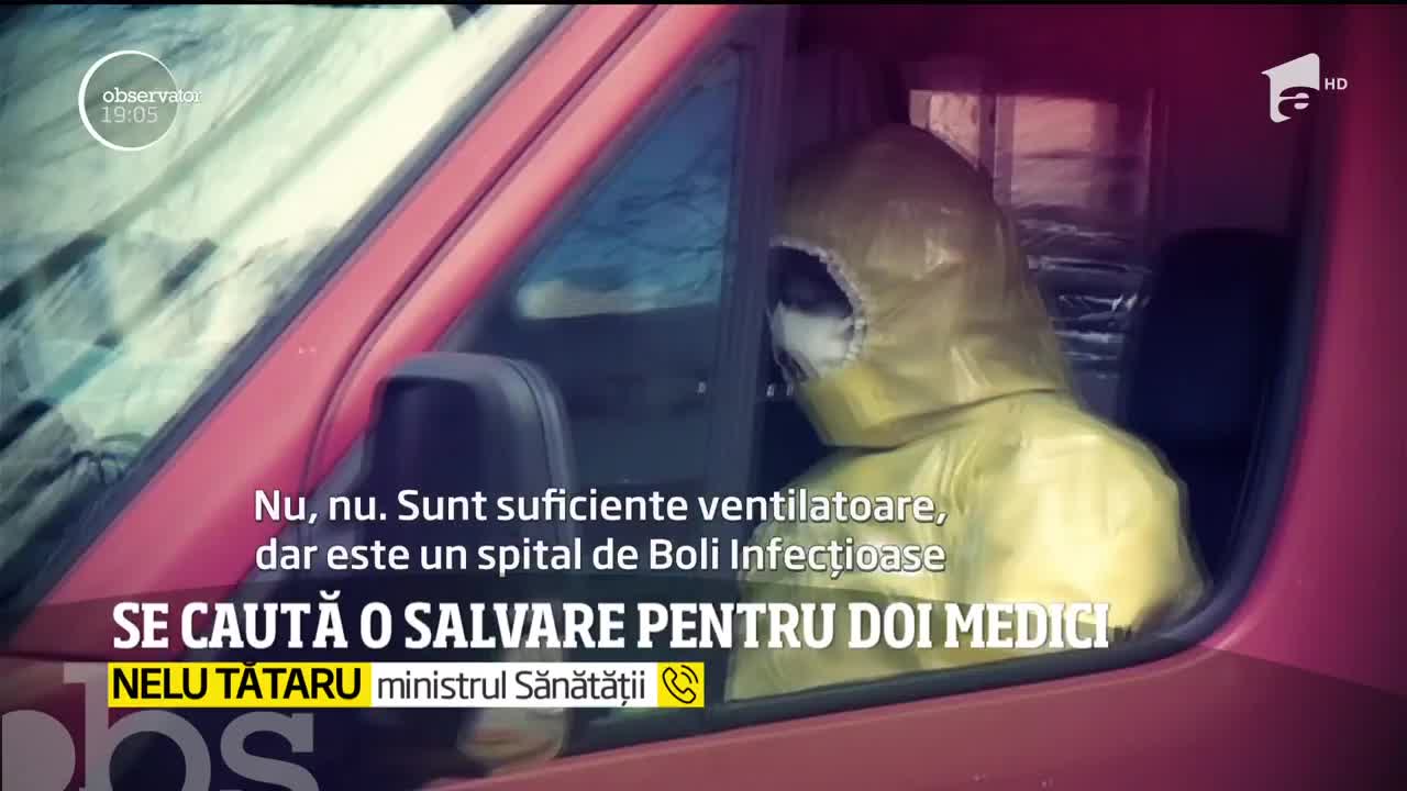 Două cadre medicale testate pozitiv se zbat &icirc;ntre viaţă şi moarte