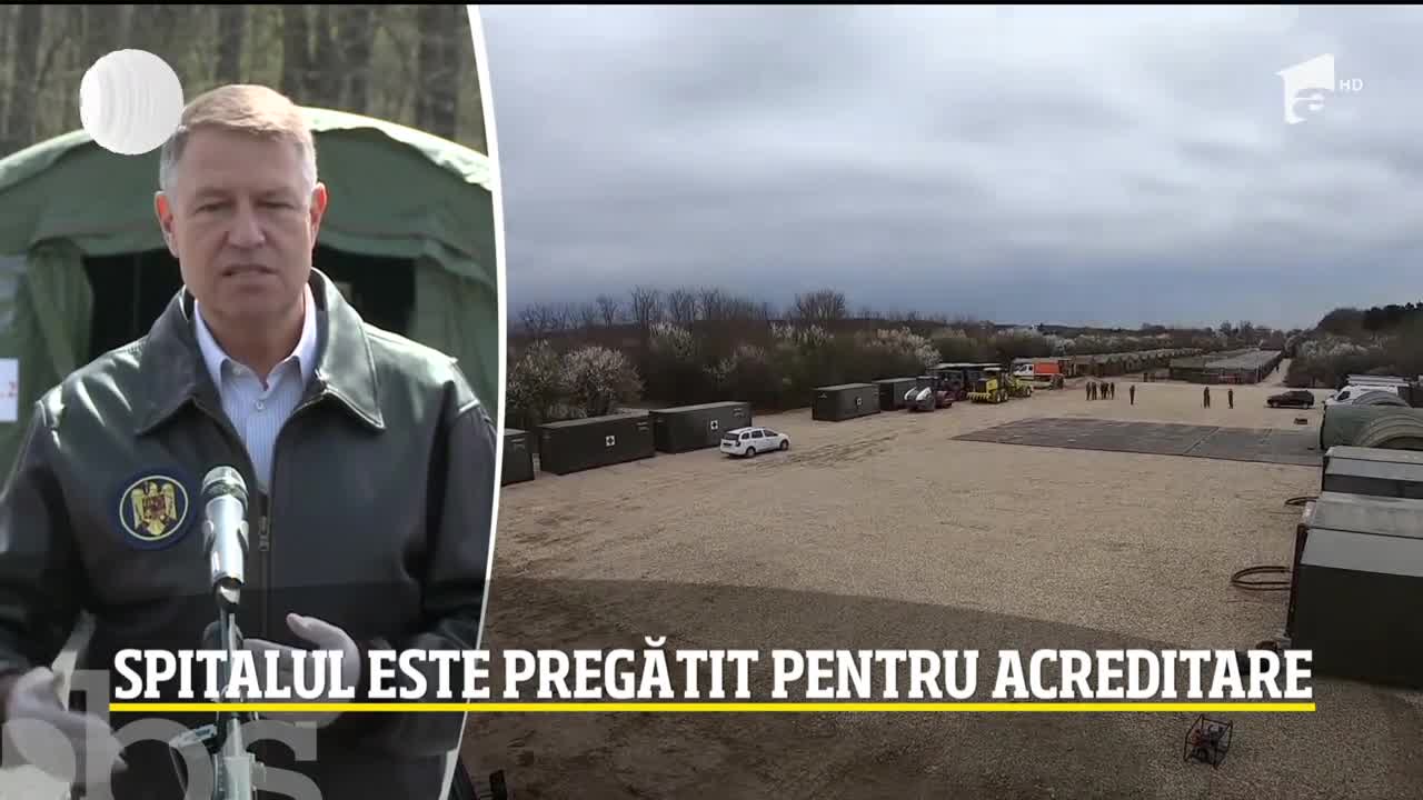 Primul spital de campanie ROL 2 din Rom&acirc;nia, instalat la Otopeni