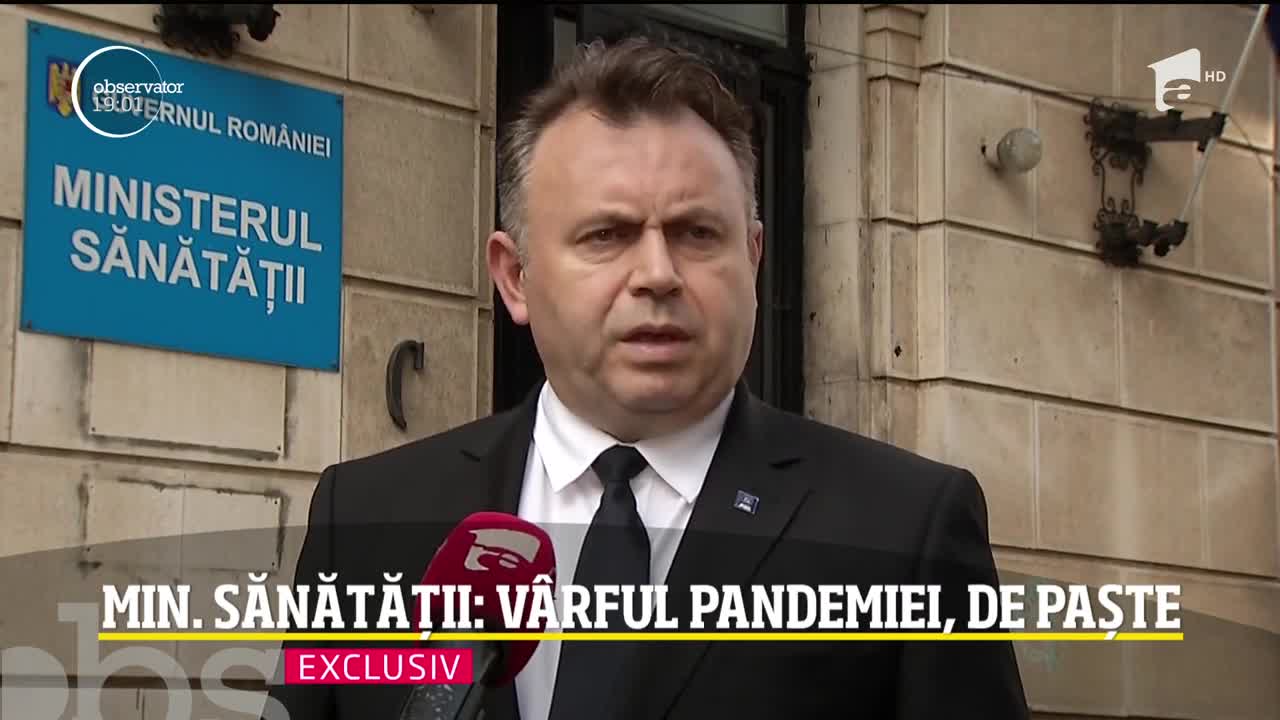 Rom&acirc;nia se &icirc;ndreaptă cu paşi repezi spre v&acirc;rful epidemiei de coronavirus: 42 de decese