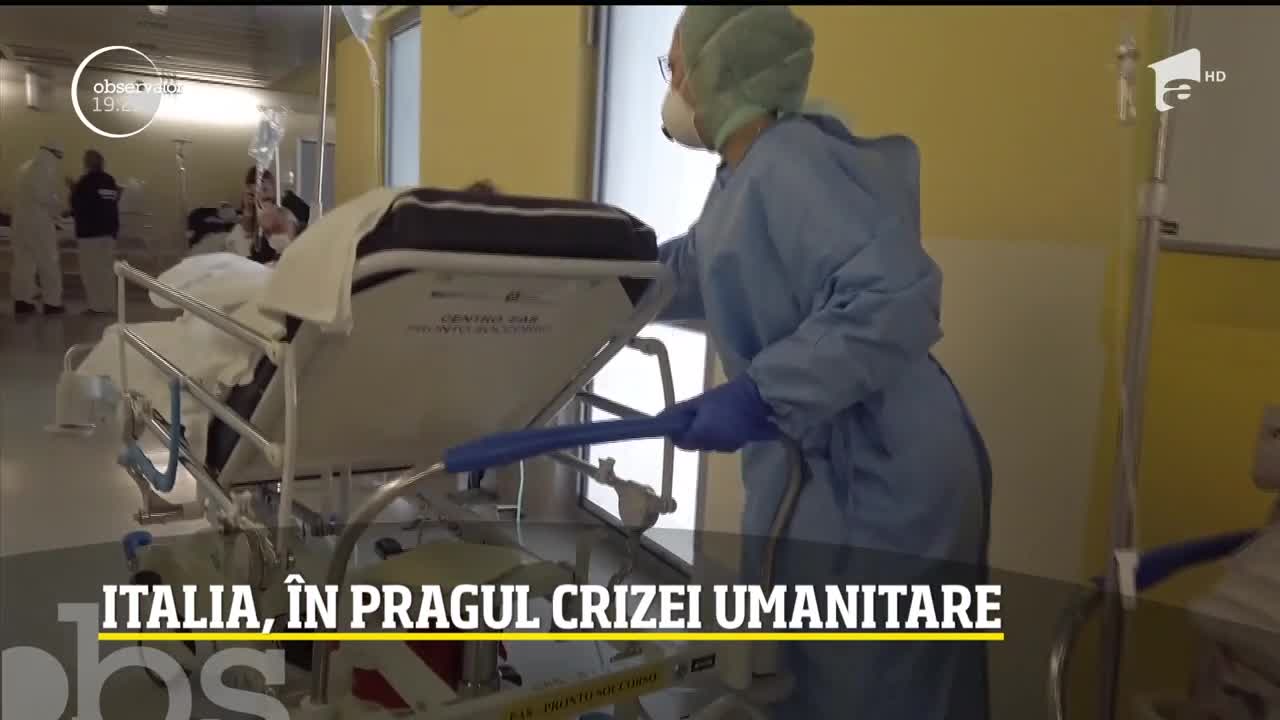 Italia, &icirc;n pragul unei crize umanitare! Oamenii cerşesc m&acirc;ncare &icirc;n supermarketuri.