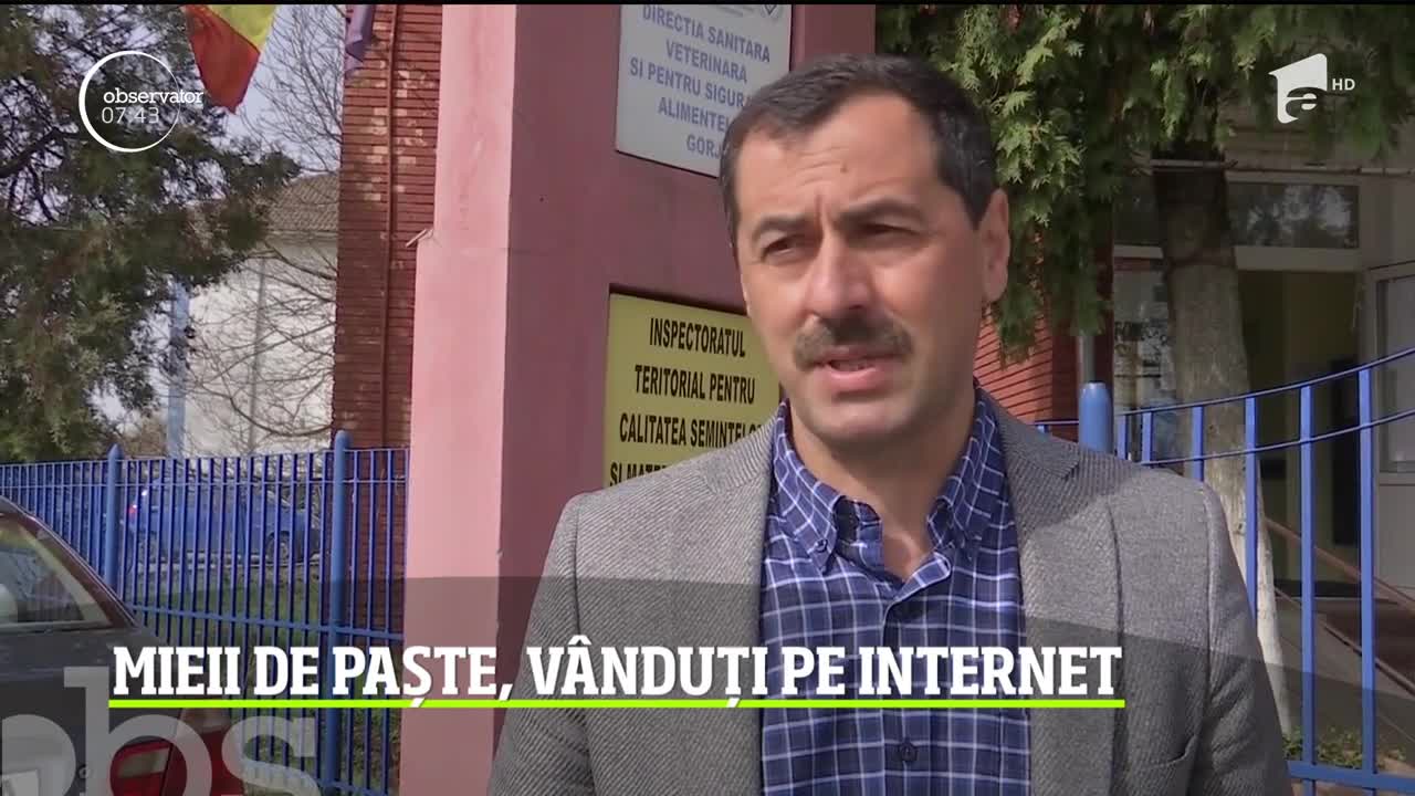 Mieii de paşte, v&acirc;nduţi doar pe Internet