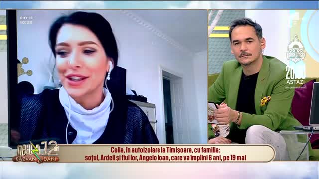 Celia, &icirc;n autoizalare la Timișoara: Am răcit foarte tare, &icirc;mi era frică că am virusul!