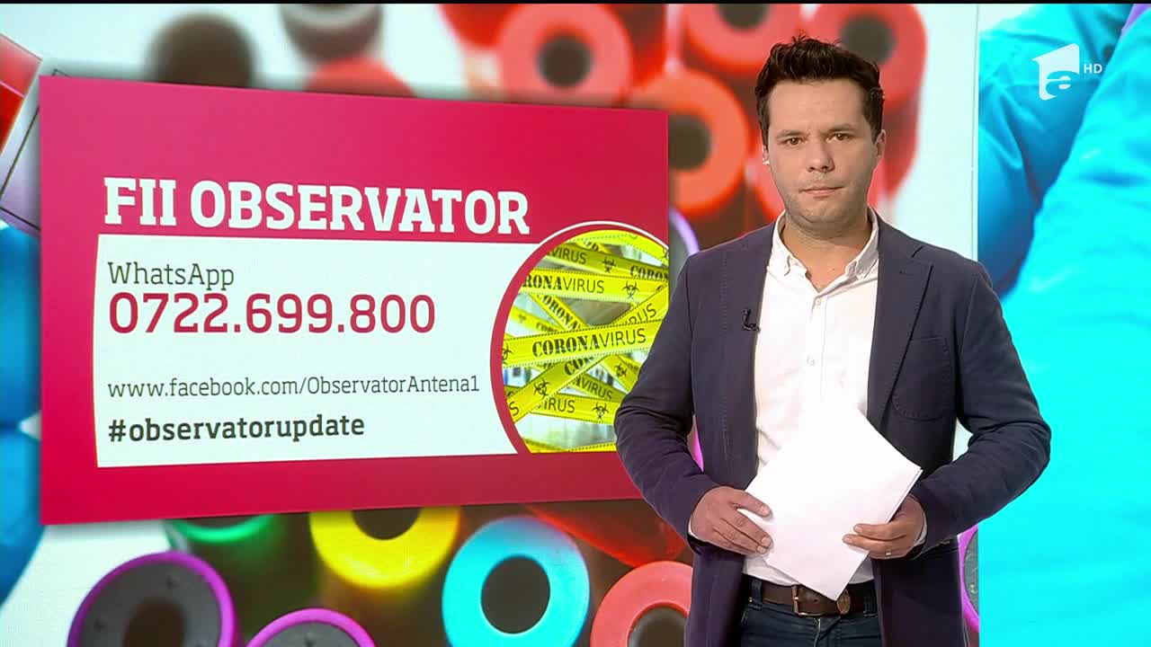 Observator Update, 30 martie, ora 9:00: 43 de persoane decedate din cauza COVID-19