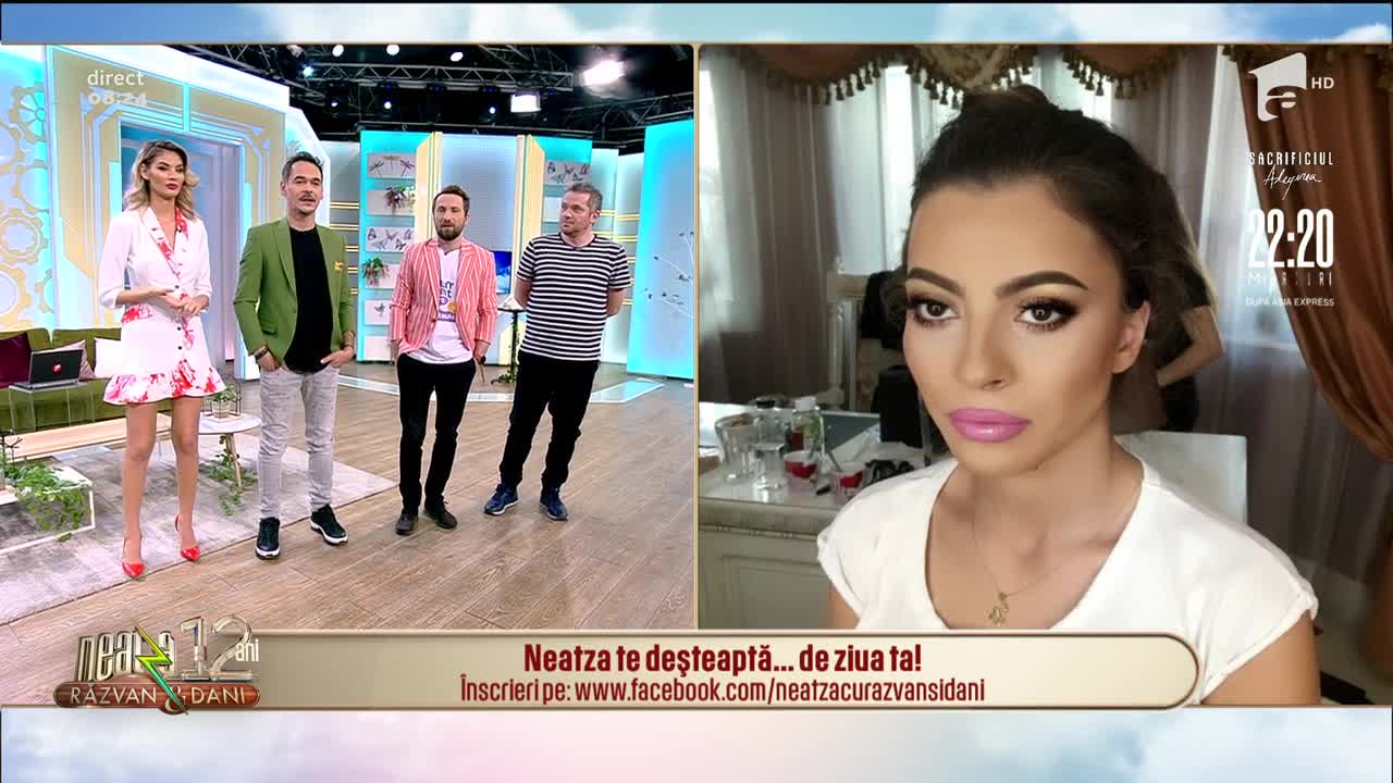 Neatza cu Răzvan și Dani te deşteaptă... de ziua ta! La mulți ani, Roxana!
