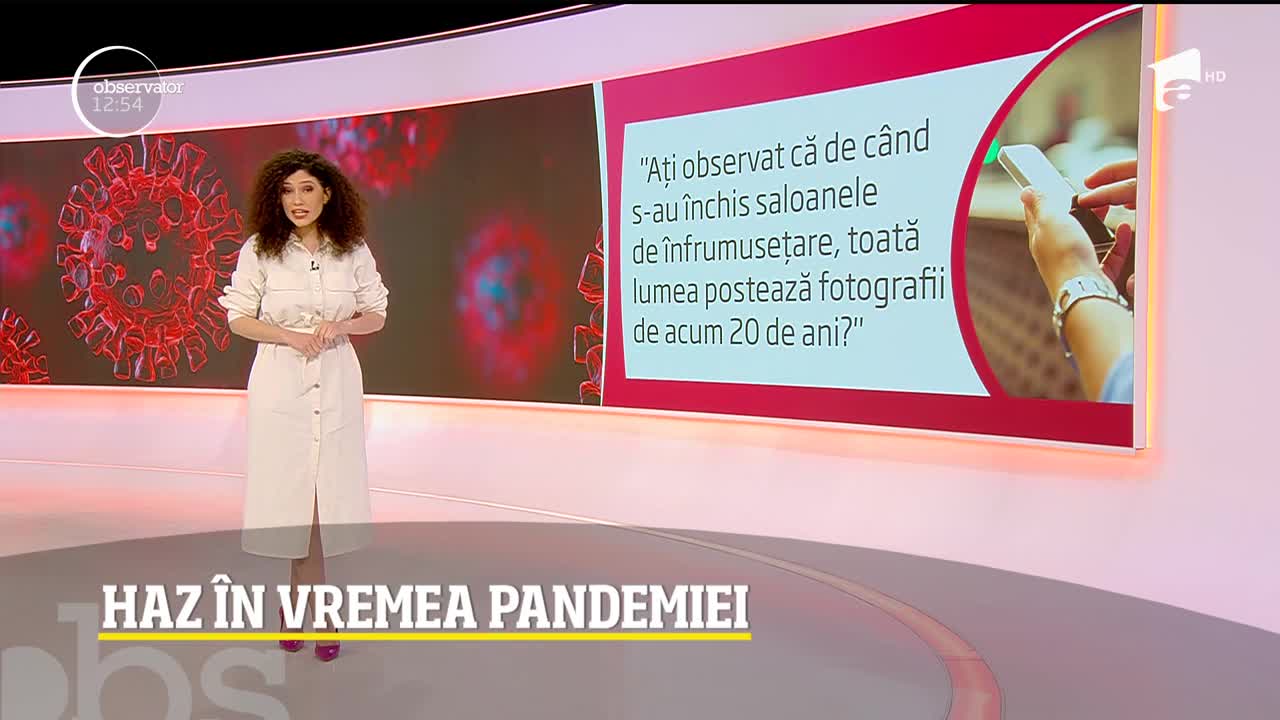 Haz &icirc;n vremea pandemiei