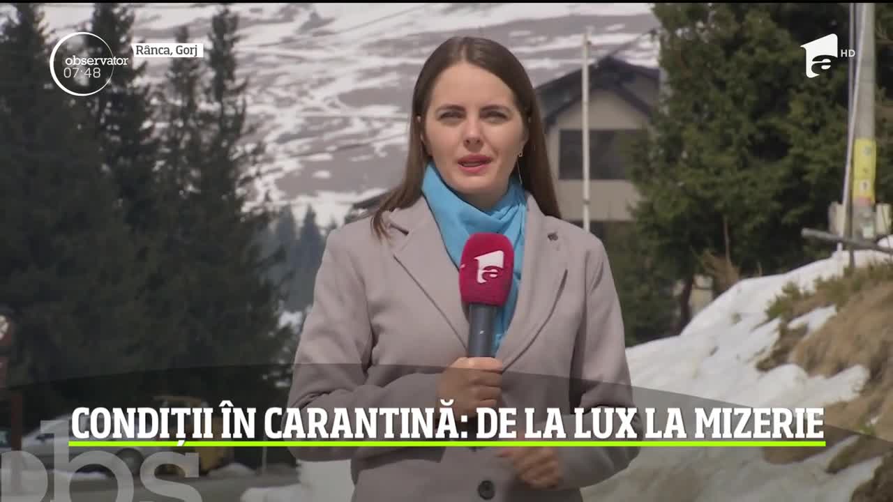 Condiții &icirc;n carantină: de la lux la mizerie