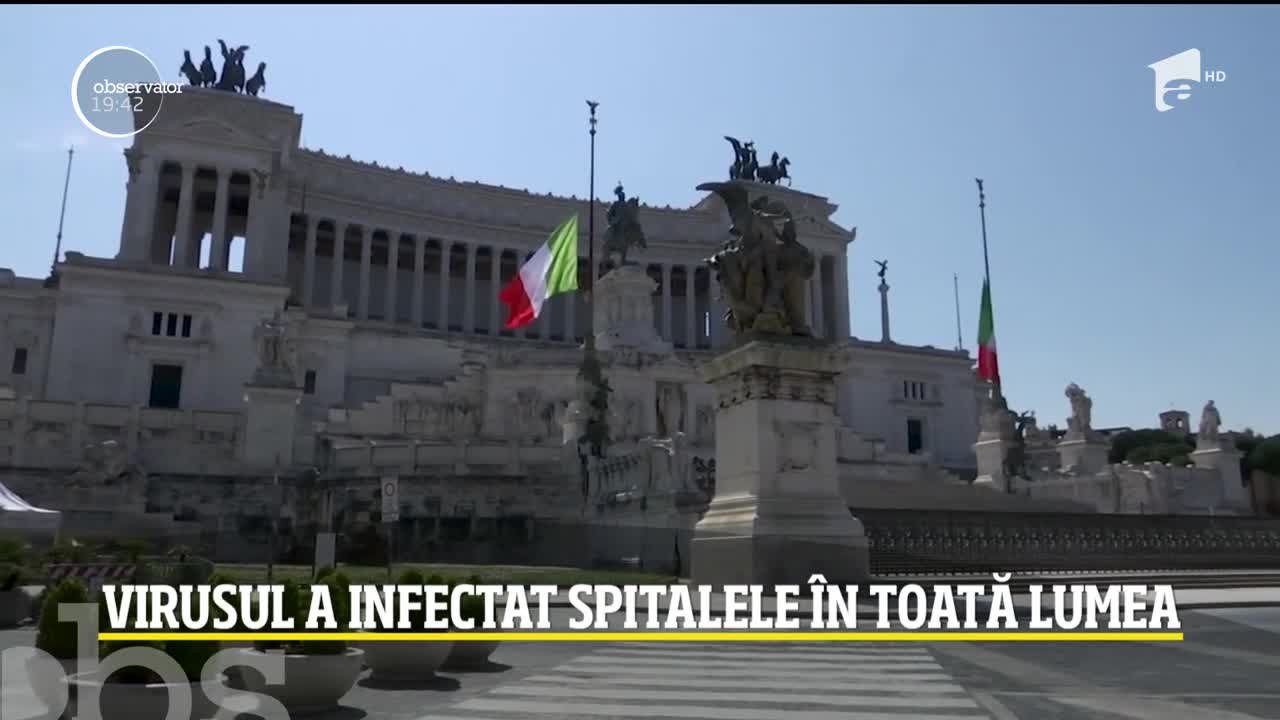 Coronavirusul a infectat spitalele &icirc;n toată lumea