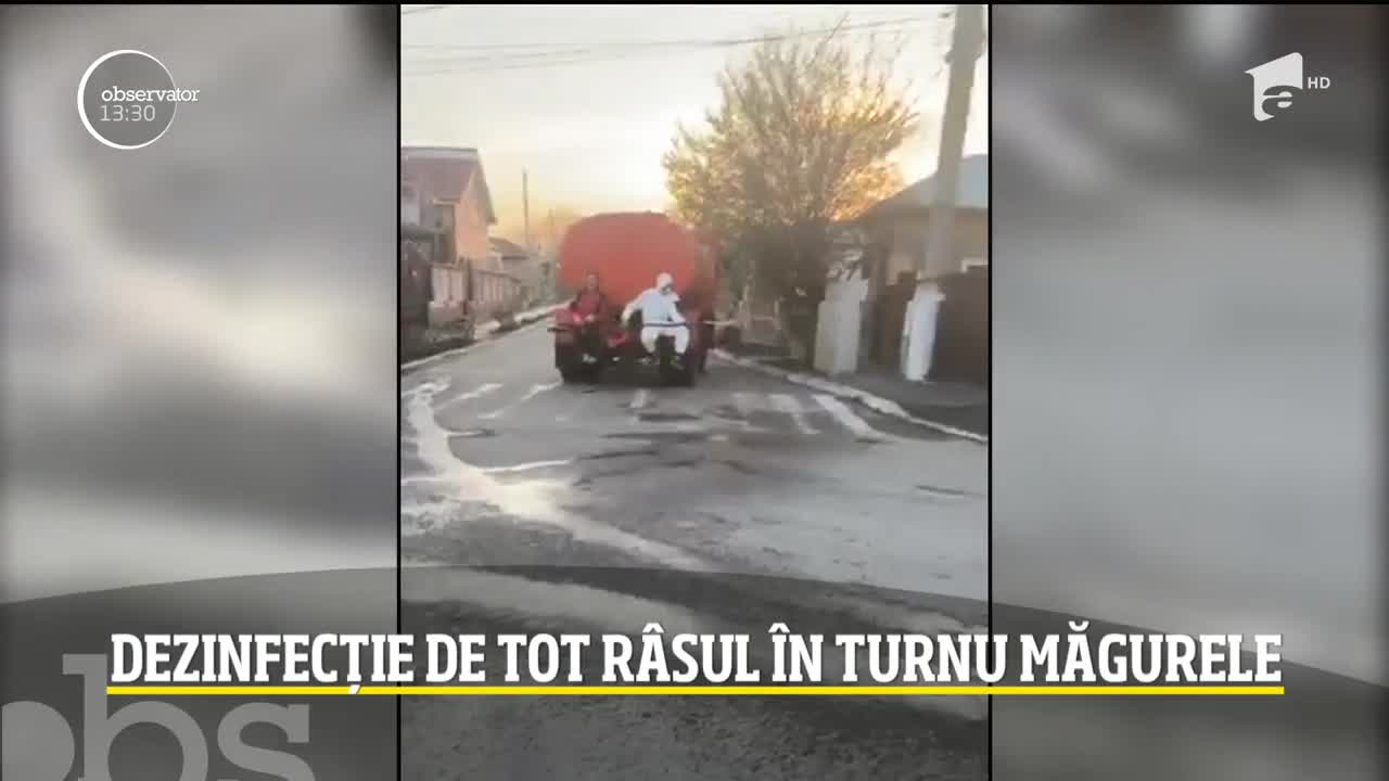Dezinfecție de tot r&acirc;sul &icirc;n Turnu Măgurele