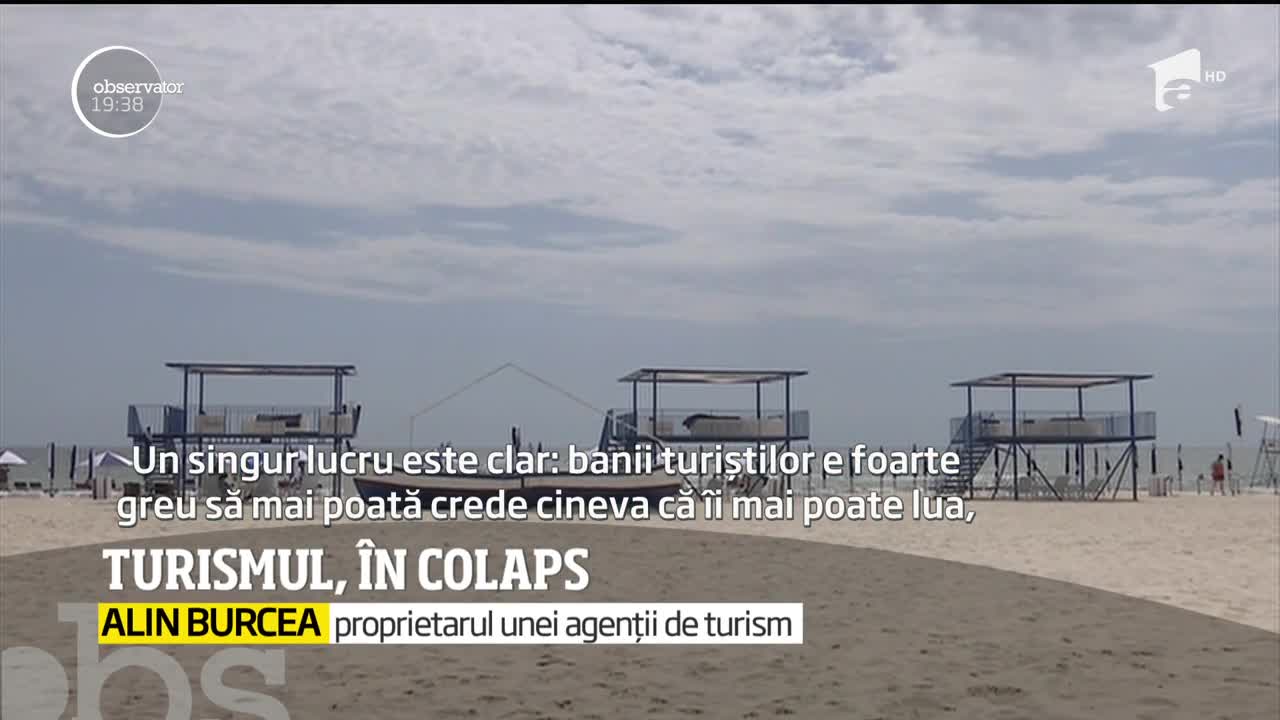Turismul, &icirc;n colaps pe timp de pandemie