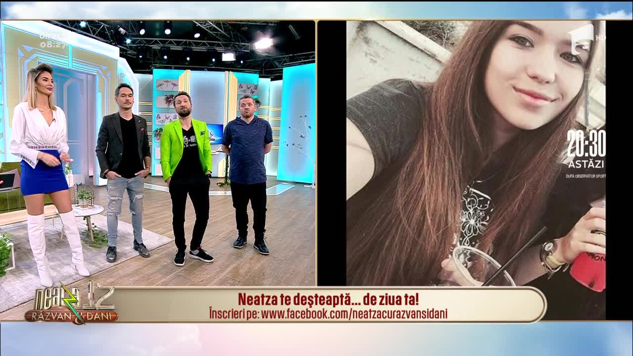 Neatza cu Răzvan și Dani te deşteaptă... de ziua ta! La mulți ani, Codruţa!
