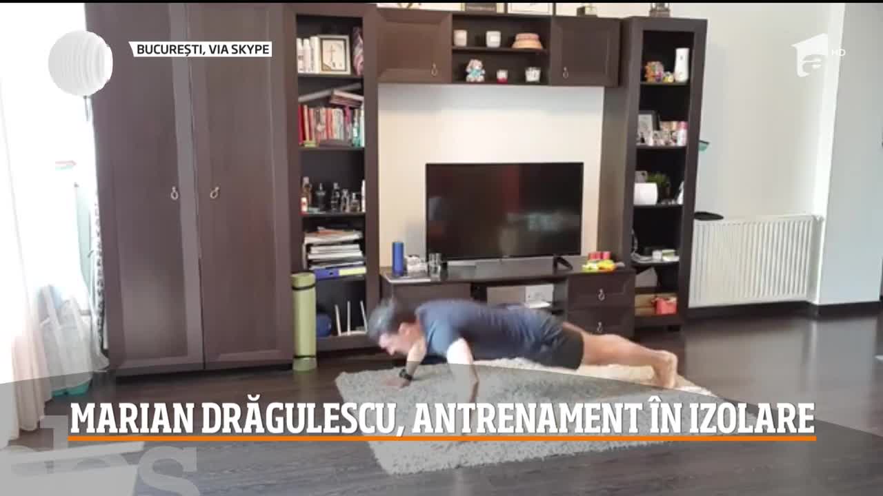 Marian Drăgulescu, antrenament &icirc;n izolare