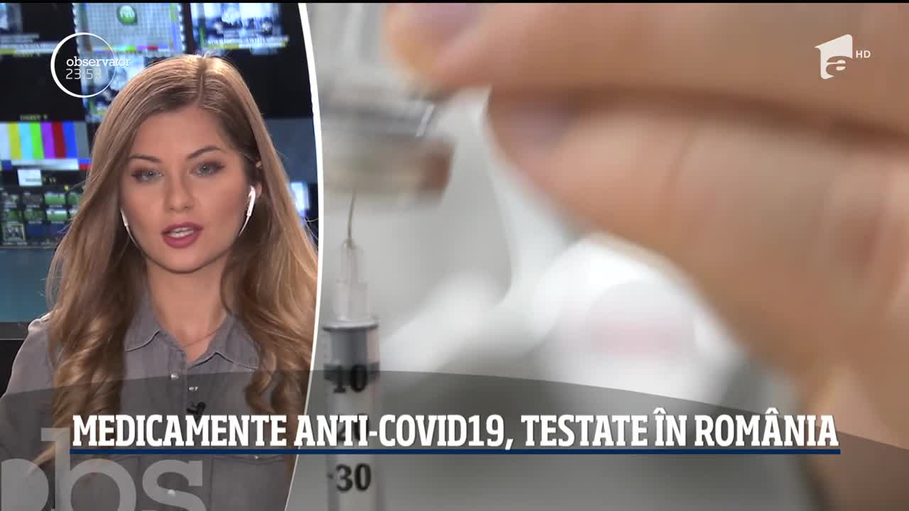 Medicamente anti-covid 19, testate &icirc;n Rom&acirc;nia
