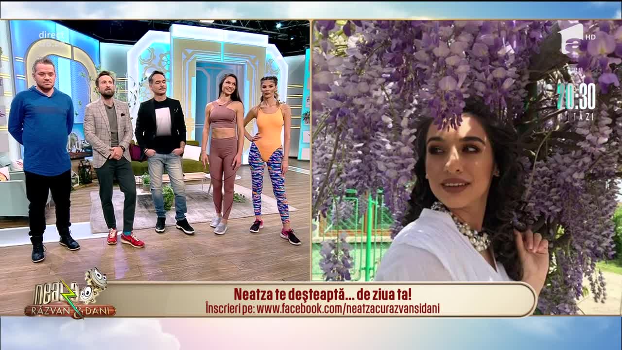 Neatza cu Răzvan și Dani te deşteaptă... de ziua ta! La mulți ani, Medeea!