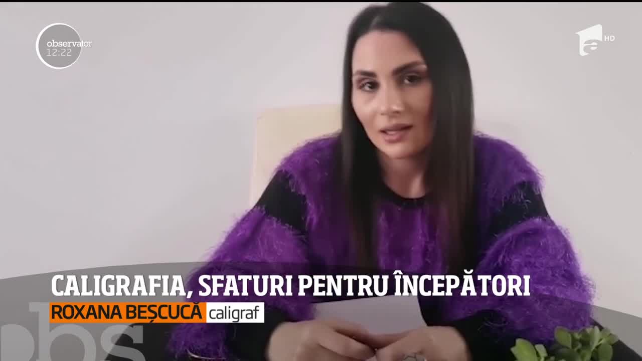 Caligrafia, &icirc;ntre artă și relaxare