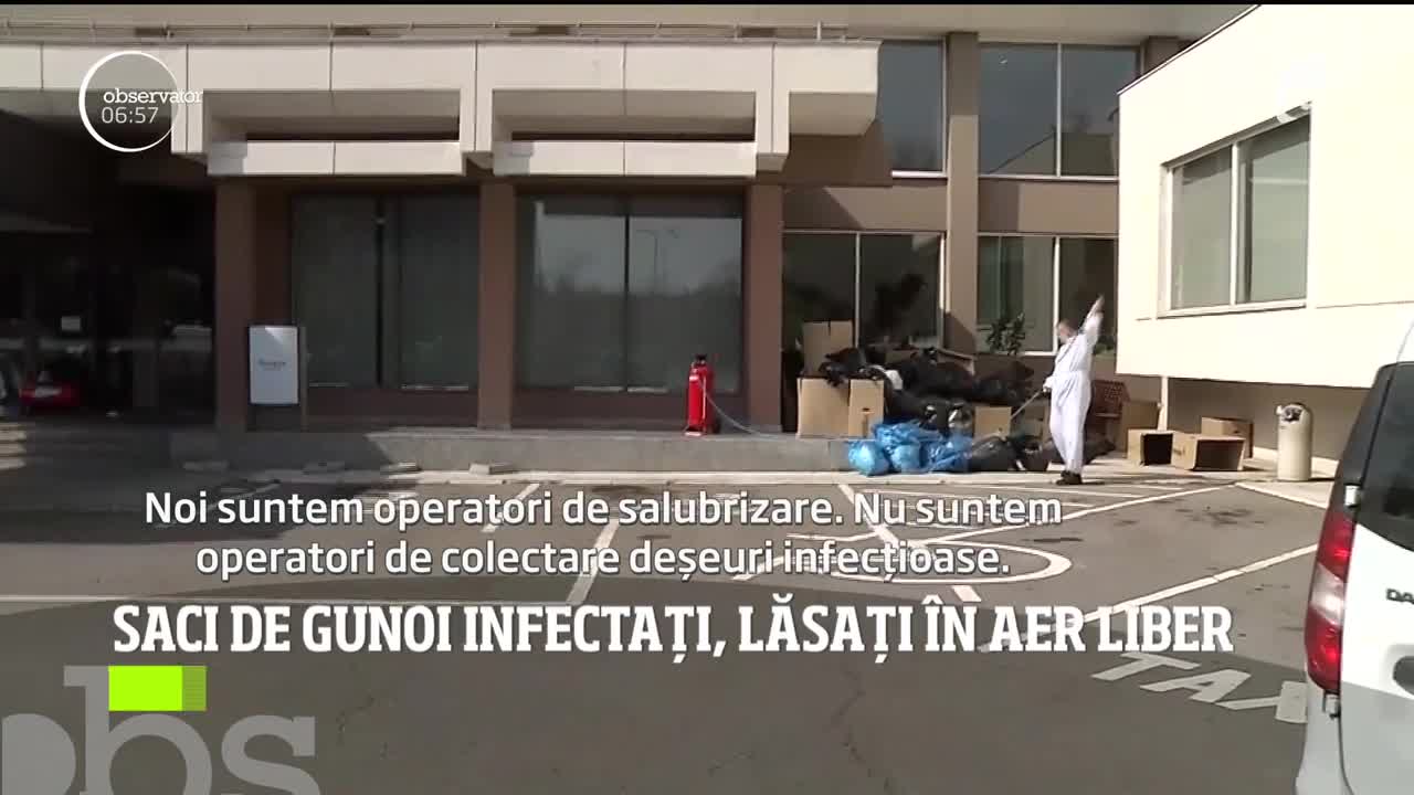 Firma care se ocupă de salubrizarea sectorului 1 al Capitalei a suspendat un contract, de teama &icirc;mbolnăvirii de coronavirus